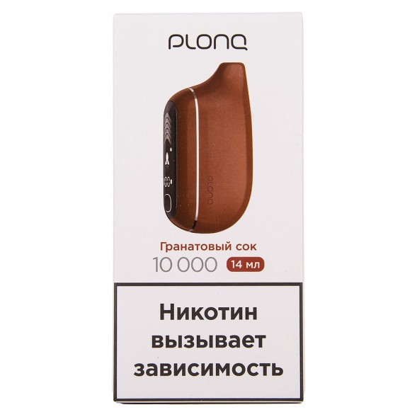 PLONQ MAX PRO - Гранатовый Сок (10000 затяжек) купить в Перми
