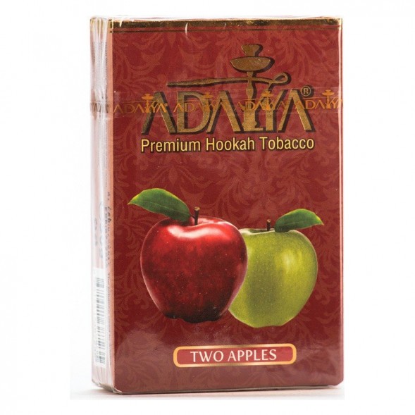 Табак Adalya - Two Apples (Двойное Яблоко, 50 грамм, Акциз) купить в Перми