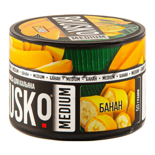 Смесь Brusko Medium - Банан (50 грамм) купить в Перми