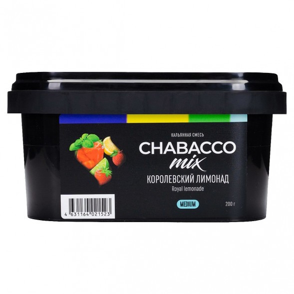 Смесь Chabacco Emotions MEDIUM - Royal Lemonade (Королевский Лимонад, 200 грамм) купить в Перми