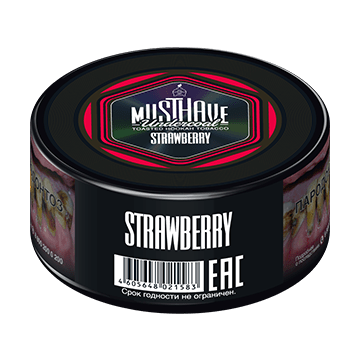 Табак Must Have - Strawberry (Клубника, 25 грамм) купить в Перми