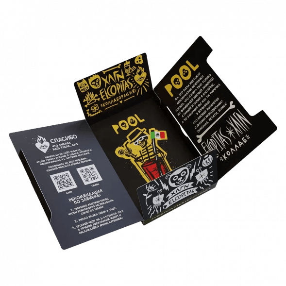 Табак Хулиган - POOL (Кислый Лимонад с Гуавой, 80 грамм) купить в Перми