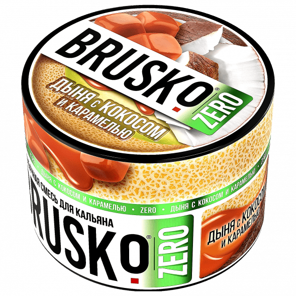 Смесь Brusko Zero - Дыня с Кокосом и Карамелью (50 грамм) купить в Перми
