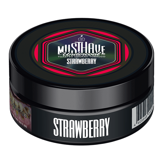 Табак Must Have - Strawberry (Клубника, 125 грамм) купить в Перми