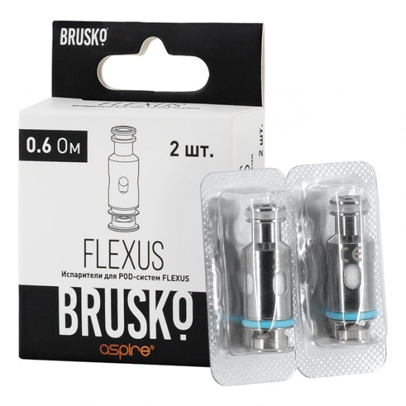 Испарители для Brusko Flexus (AF Mesh Coil, 0.6 Ом, 2 шт.) купить в Перми