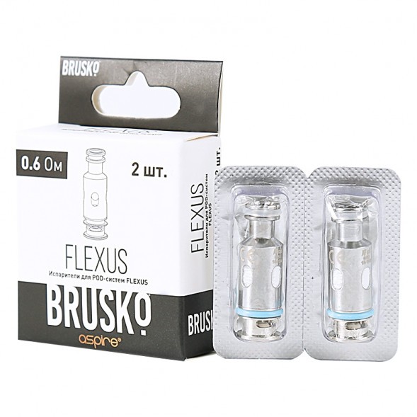 Испарители для Brusko Flexus (AF Mesh Coil, 0.6 Ом, 2 шт.) купить в Перми