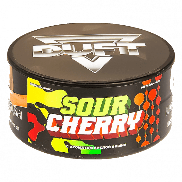 Табак Duft - Sour Cherry (Кислая Вишня, 80 грамм) купить в Перми