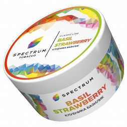Табак Spectrum - Basil Strawberry (Клубника Базилик, 200 грамм)