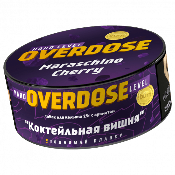 Табак Overdose - Maraschino Cherry (Коктейльная Вишня, 25 грамм) купить в Перми