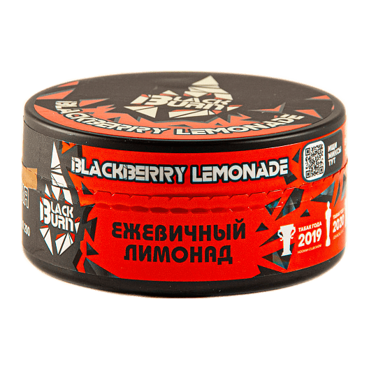 Табак BlackBurn - Blackberry Lemonade (Ежевичный Лимонад, 100 грамм) купить в Перми