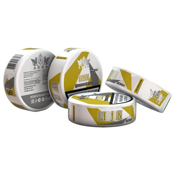 Табак жевательный ARQ Tobacco - Лимон (Lemon, 10 грамм) купить в Перми