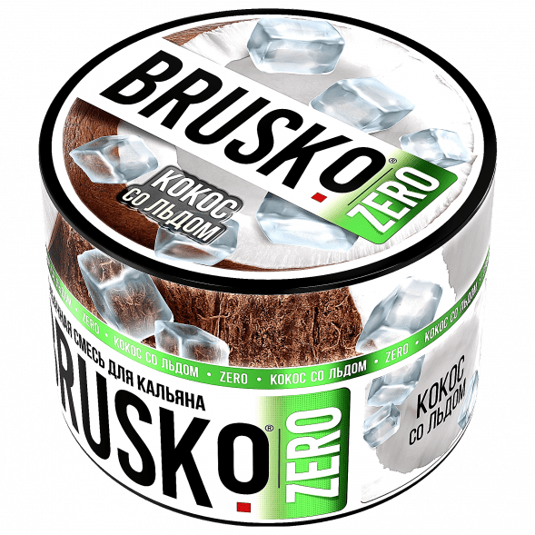 Смесь Brusko Zero - Кокос со Льдом (50 грамм) купить в Перми