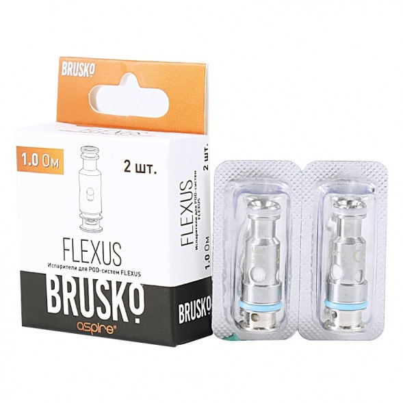 Испарители для Brusko Flexus (AF Mesh Coil, 1 Ом, 2 шт.) купить в Перми