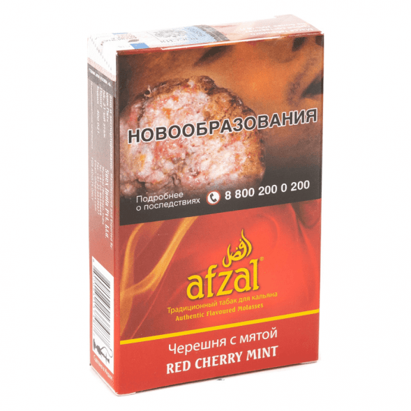 Табак Afzal - Red Cherry Mint (Черешня с Мятой, 40 грамм) купить в Перми