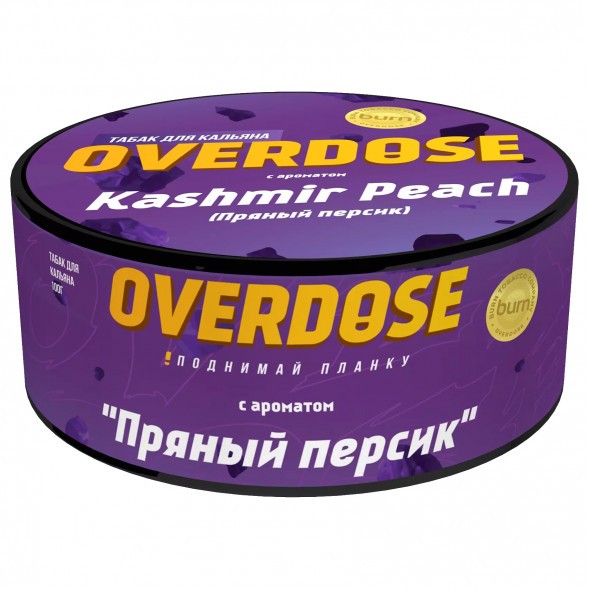 Табак Overdose - Kashmir Peach (Пряный Персик, 100 грамм) купить в Перми
