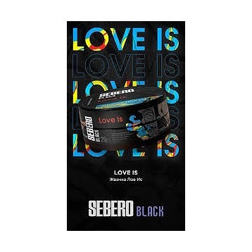 Табак Sebero Black - Love Is (Жвачка Лов Ис, 25 грамм) купить в Перми