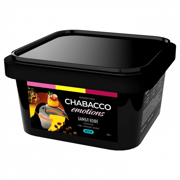 Смесь Chabacco Emotions MEDIUM - Bumble Bee (Бамбл Кофе, 200 грамм) купить в Перми