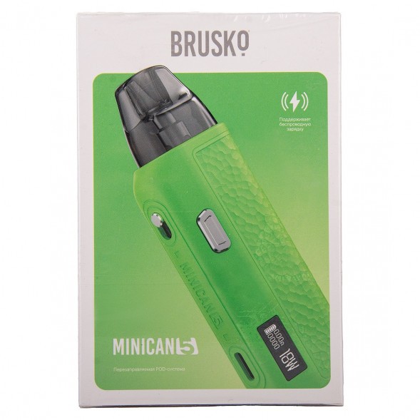 Электронная сигарета Brusko - Minican 5 (Зелёный) купить в Перми
