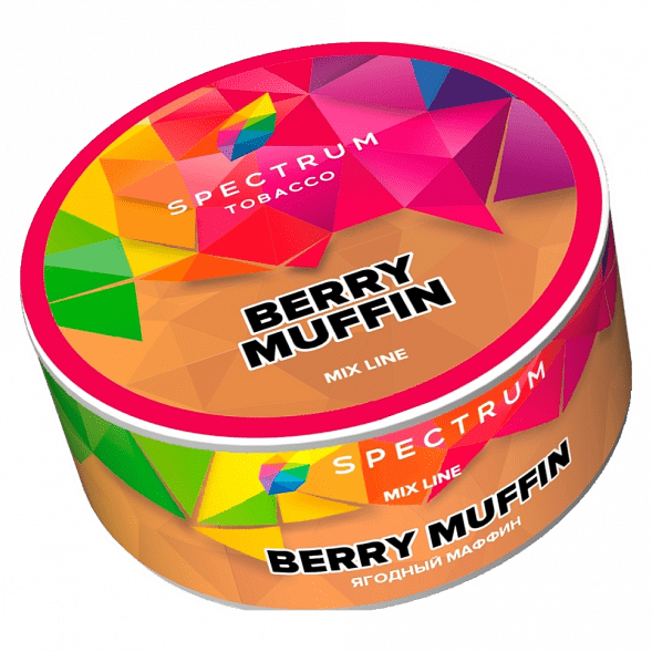 Табак Spectrum Mix Line - Berry Muffin (Ягодный Маффин, 25 грамм) купить в Перми
