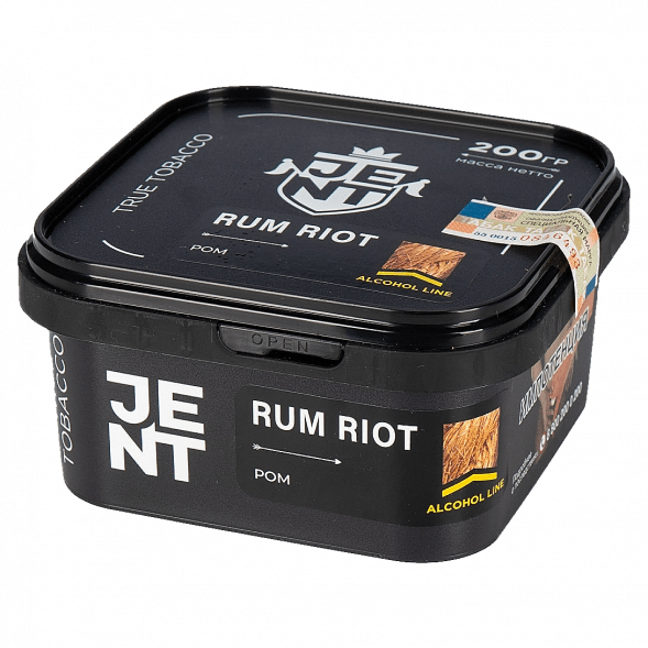 Табак Jent - Rum Riot (Ром, 200 грамм) купить в Перми
