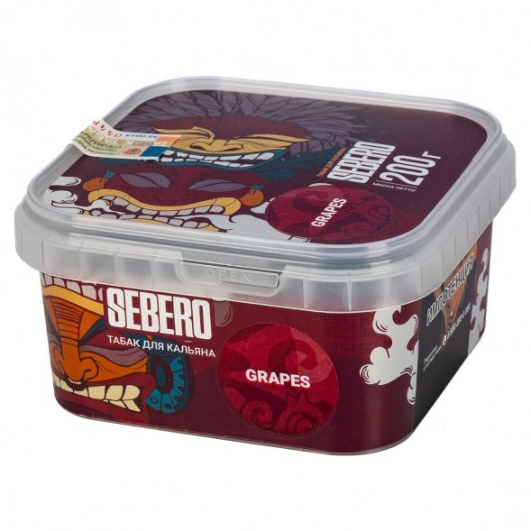 Табак Sebero - Grapes (Виноград, 200 грамм) купить в Перми