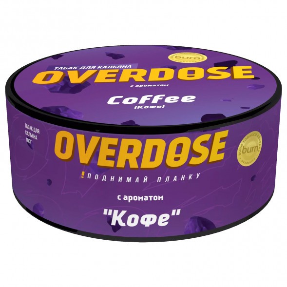 Табак Overdose - Coffee (Кофе, 100 грамм) купить в Перми