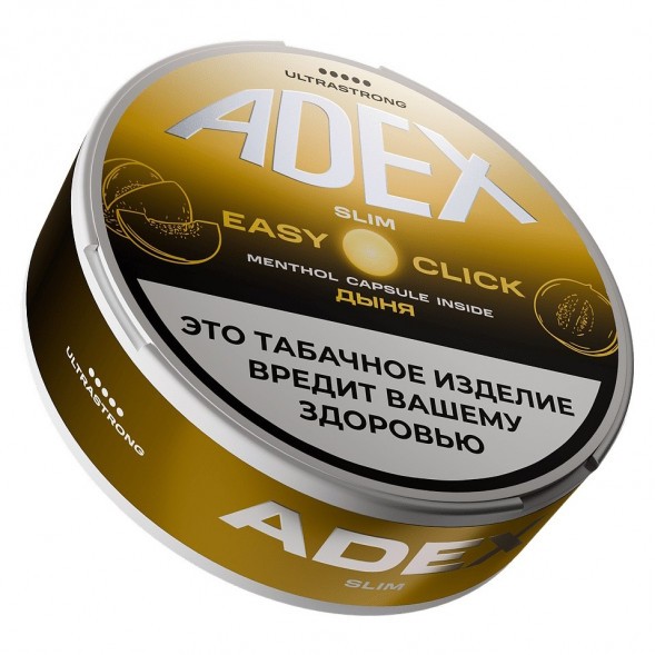 Табак жевательный ADEX ULTRA STRONG SLIM Easy Click - Melon Menthol (Дыня Ментол) купить в Перми