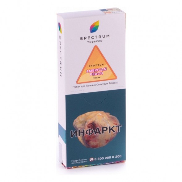 Табак Spectrum - American Peach (Персик, 100 грамм) купить в Перми