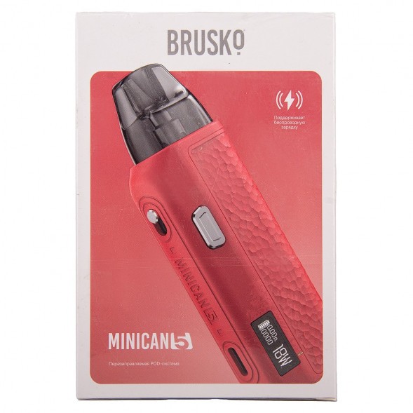 Электронная сигарета Brusko - Minican 5 (Красный) купить в Перми