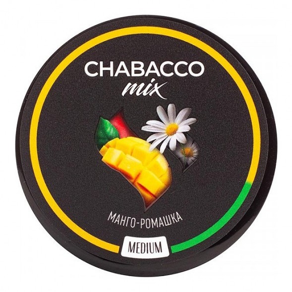 Смесь Chabacco MIX MEDIUM - Mango Camomile (Манго - Ромашка, 200 грамм) купить в Перми