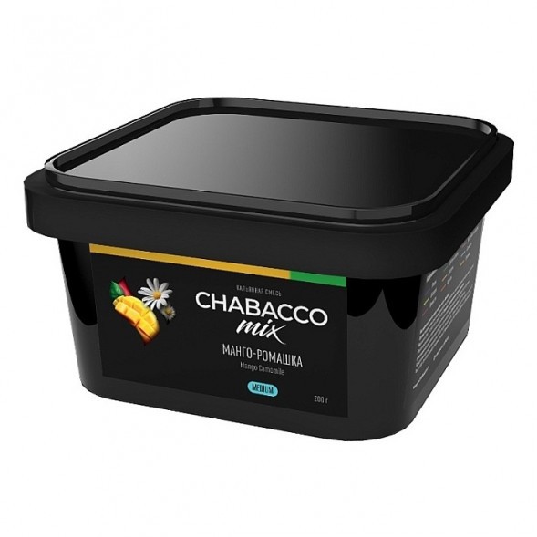 Смесь Chabacco MIX MEDIUM - Mango Camomile (Манго - Ромашка, 200 грамм) купить в Перми