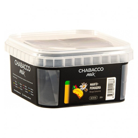 Смесь Chabacco MIX MEDIUM - Mango Camomile (Манго - Ромашка, 200 грамм) купить в Перми