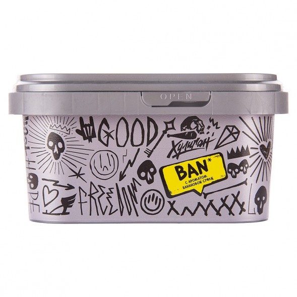 Табак Хулиган - BAN (Банановое Суфле, 200 грамм) купить в Перми