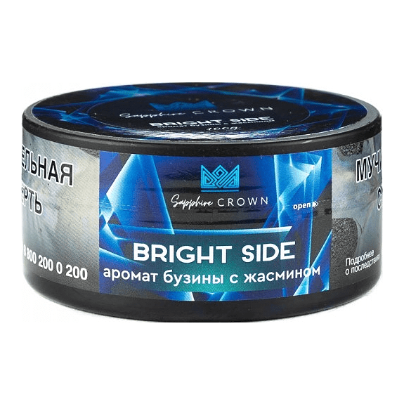 Табак Sapphire Crown - Bright Side (Бузина с Жасмином, 100 грамм) купить в Перми