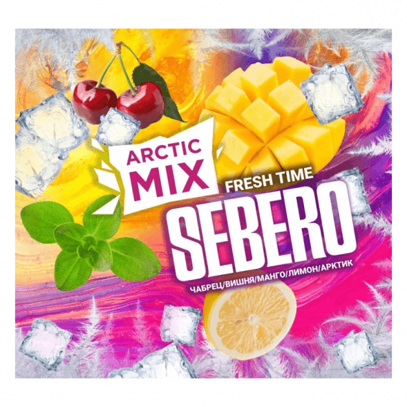 Табак Sebero Arctic Mix - Fresh Time (Фреш Тайм, 25 грамм) купить в Перми
