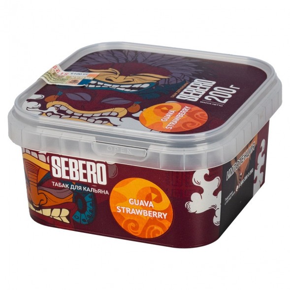 Табак Sebero - Guava Strawberry (Гуава и Клубника, 200 грамм) купить в Перми