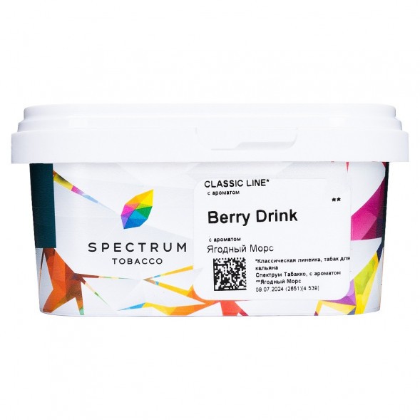 Табак Spectrum - Berry Drink (Ягодный Морс, 200 грамм) купить в Перми