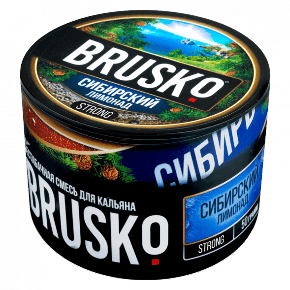 Смесь Brusko Strong - Сибирский Лимонад (50 грамм) купить в Перми