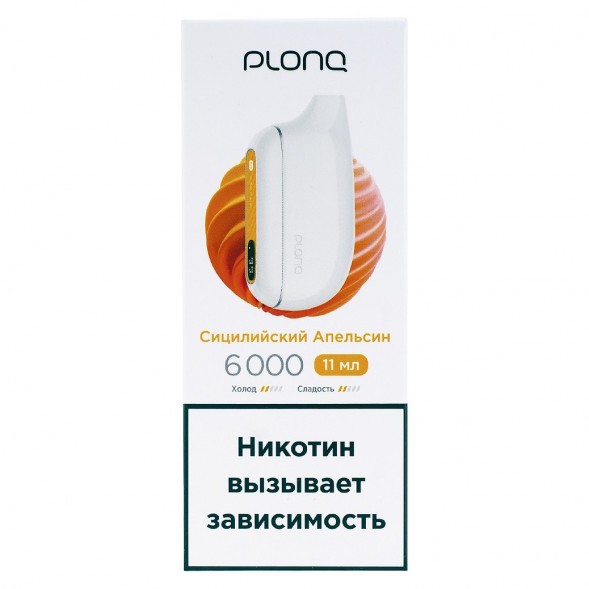 PLONQ MAX - Сицилийский Апельсин (6000 затяжек) купить в Перми