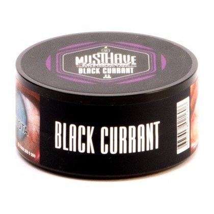 Табак Must Have - Black Currant (Черная Смородина, 25 грамм) купить в Перми
