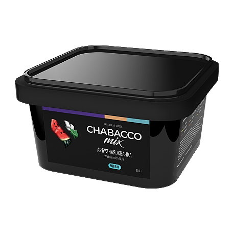 Смесь Chabacco MIX MEDIUM - Watermelon Gum (Арбузная Жвачка, 200 грамм) купить в Перми