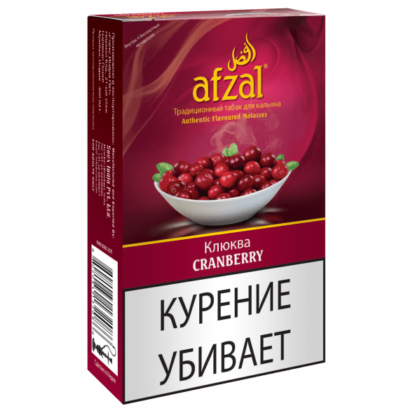 Табак Afzal - Cranberry (Клюква, 40 грамм) купить в Перми