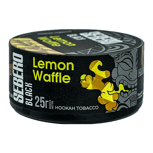 Табак Sebero Black - Lemon Waffle (Лимонные Вафли, 25 грамм) купить в Перми