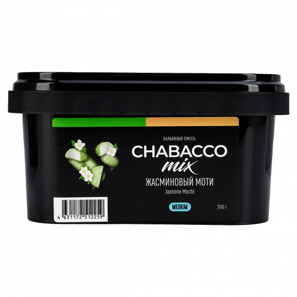 Смесь Chabacco MIX MEDIUM - Jasmine Mochi (Жасминовый Моти, 200 грамм) купить в Перми