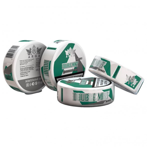 Табак жевательный ARQ Tobacco - Double Mint (10 грамм) купить в Перми