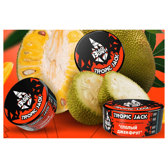 Табак BlackBurn - Tropic Jack (Спелый Джекфрут, 25 грамм) купить в Перми