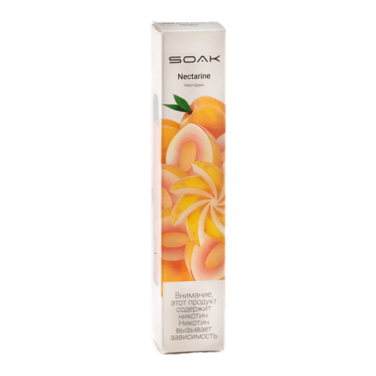 SOAK X - Nectarine (Нектарин, 2200 затяжек) купить в Перми