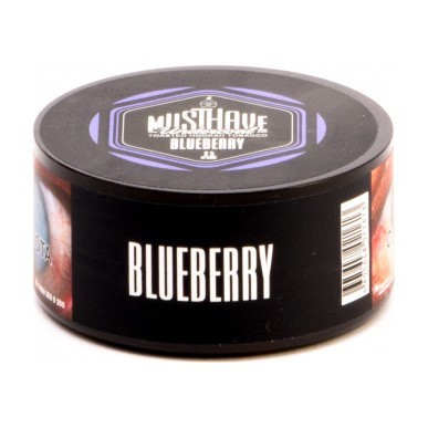 Табак Must Have - Blueberry (Черника, 25 грамм) купить в Перми
