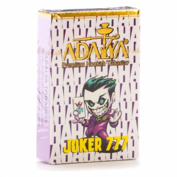 Табак Adalya - Joker 777 (Джокер, 50 грамм, Акциз) купить в Перми