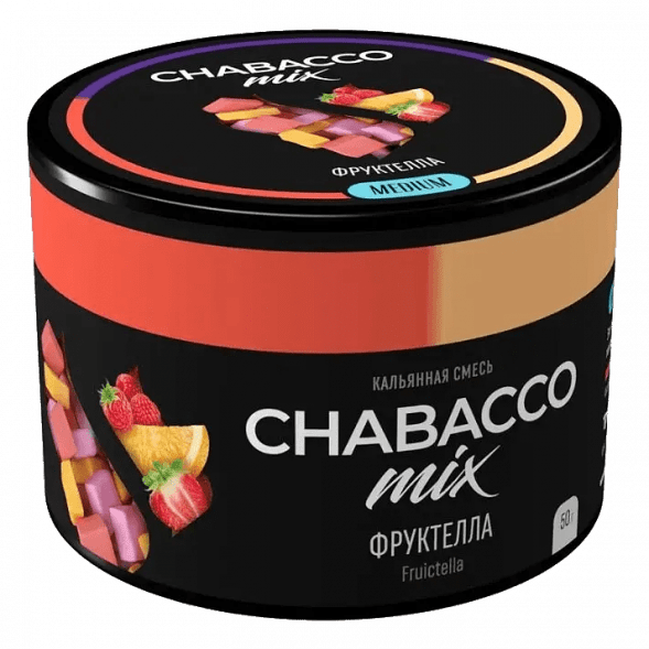Смесь Chabacco MIX MEDIUM - Fruictella (Фруктелла, 50 грамм) купить в Перми